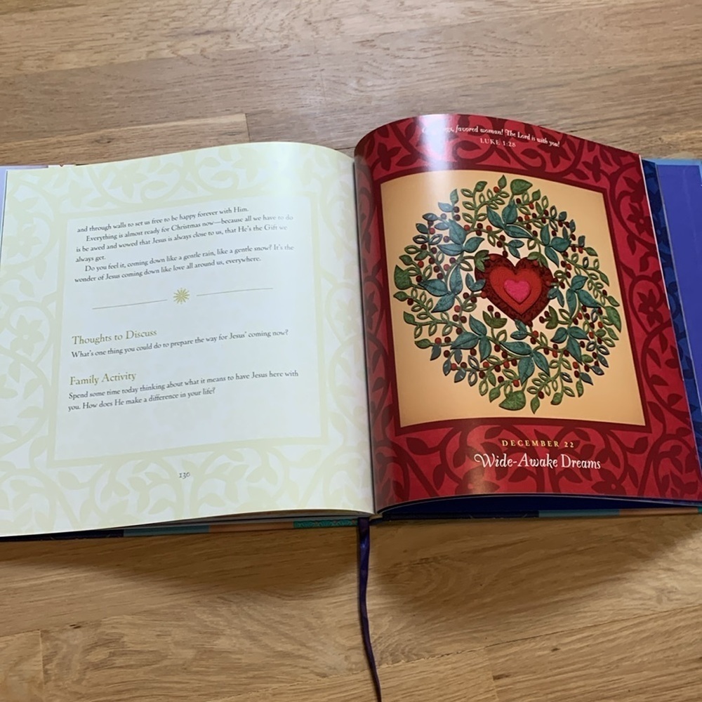 Unwrapping the Greatest Gift by Ann Voskamp A Family Celebration Christmas Book - Picture 9 of 12